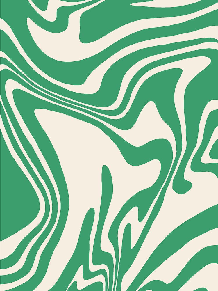 Emerald Green Swirl