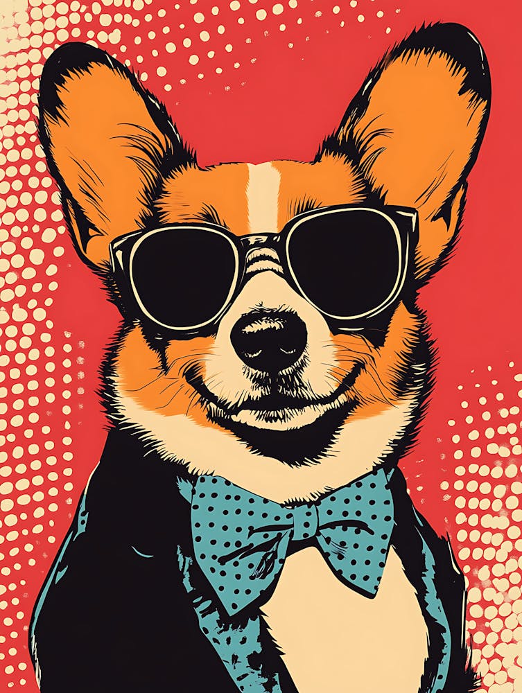 Corgi In Sunglasses 2