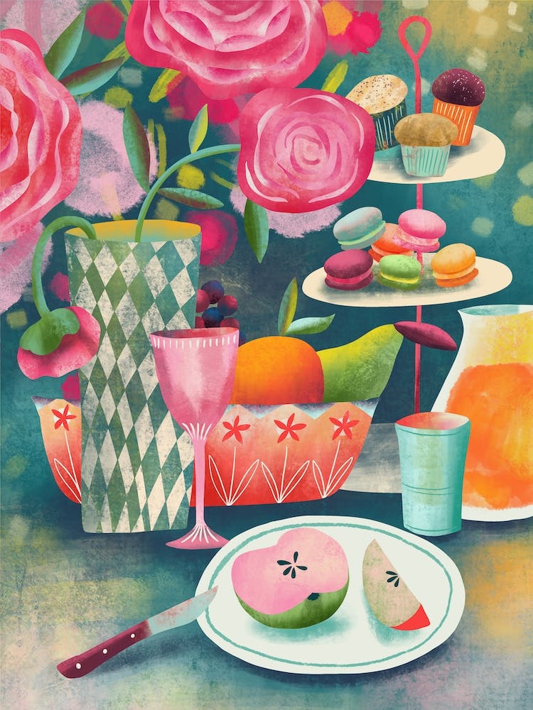Still Life With Macarons