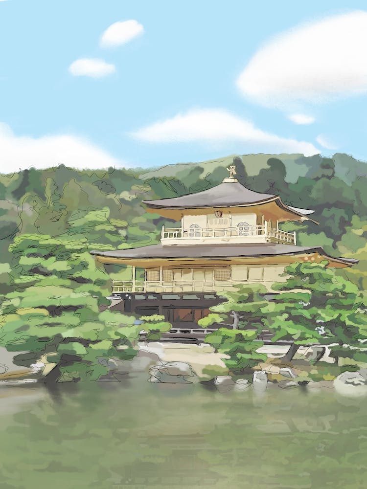 Golden Temple, Japan