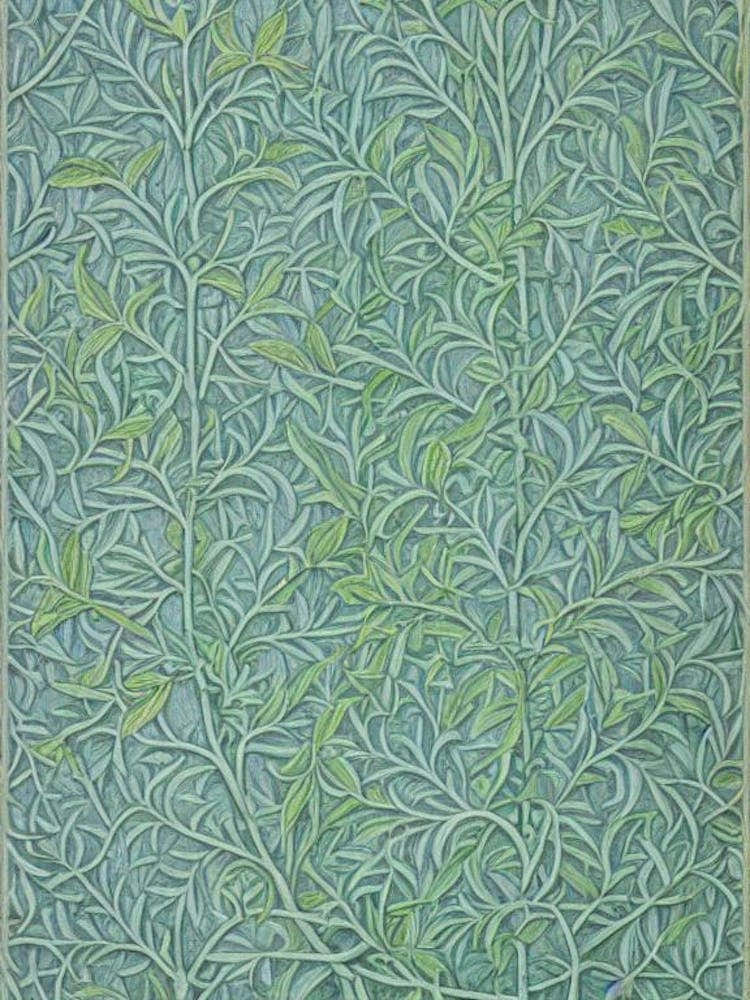 European Hornbeam tree Vintage Botanical