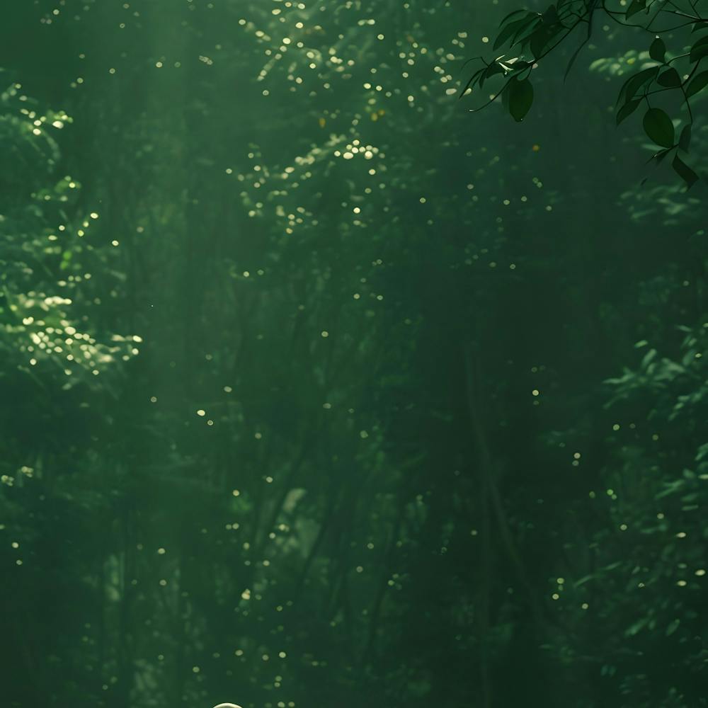 Girl In The Forest 1