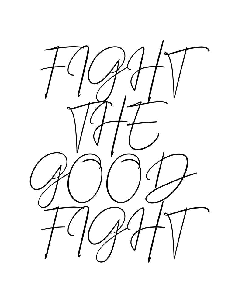 Fight The Good Fight Script