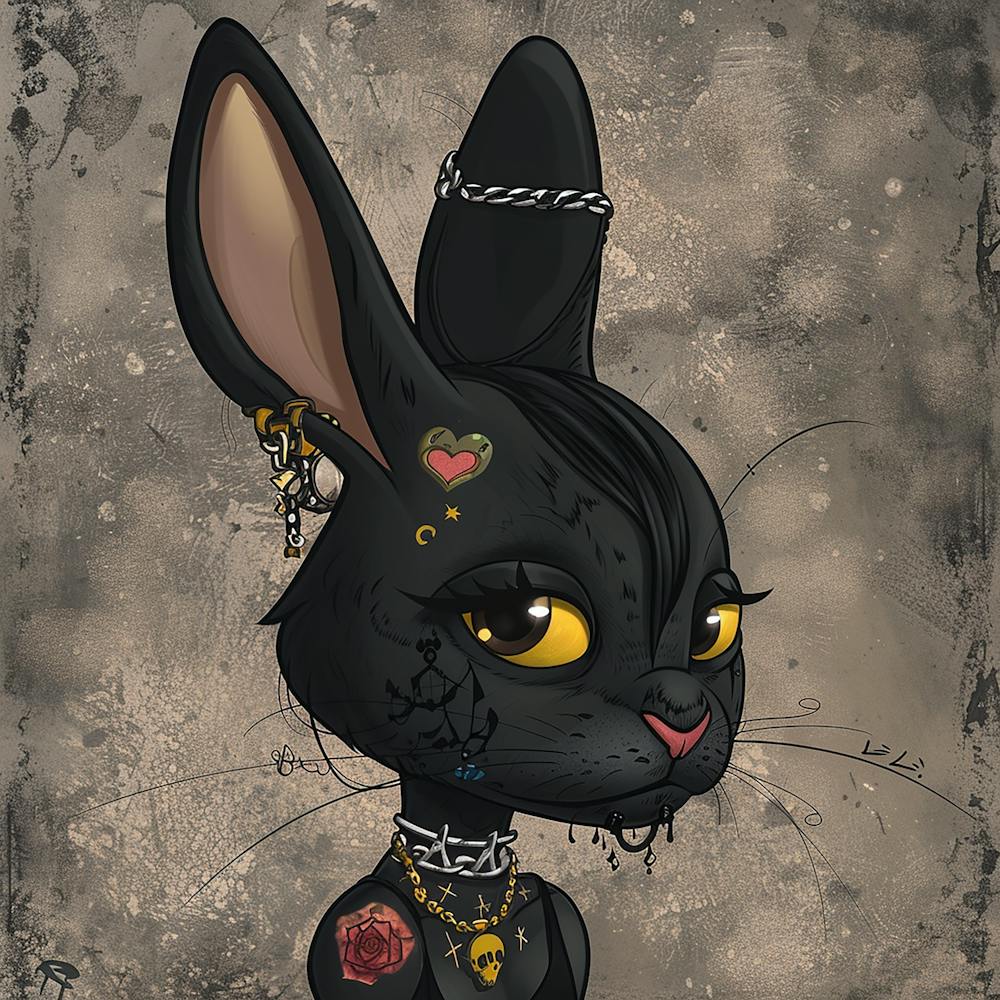Goth Bunny