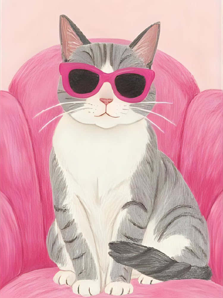 Cat In Sunglasses
