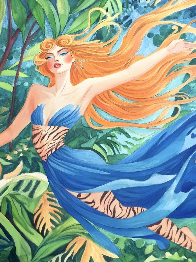 Mermaid In The Jungle