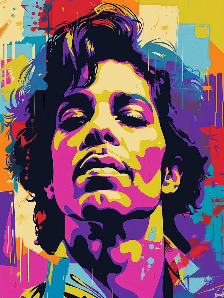 Prince Retro Poster