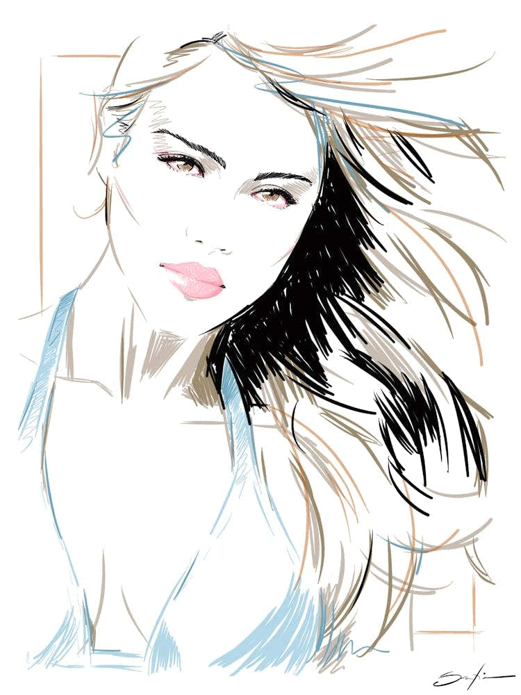 Jessica Alba - Retro 80s Style