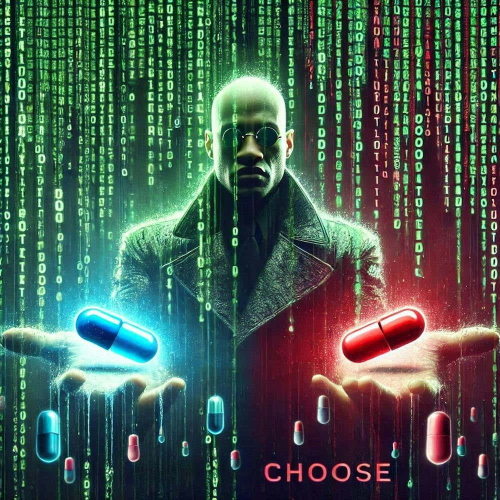 Matrix red pill blue pill 2