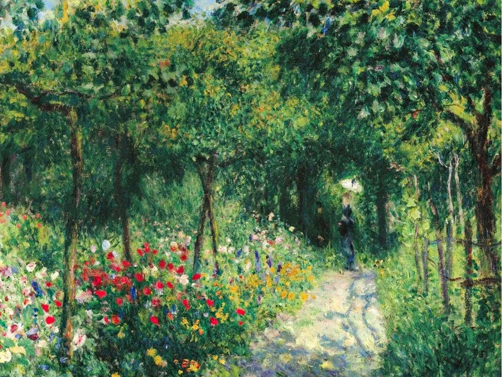 Women in the Garden 1873 by Pierre Auguste Renoir "Femmes Dans Un Jardin" - HD Remastered Immaculate Countryside