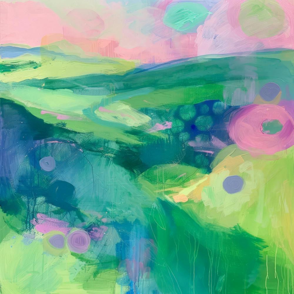 Abstract Landscape Painting 14