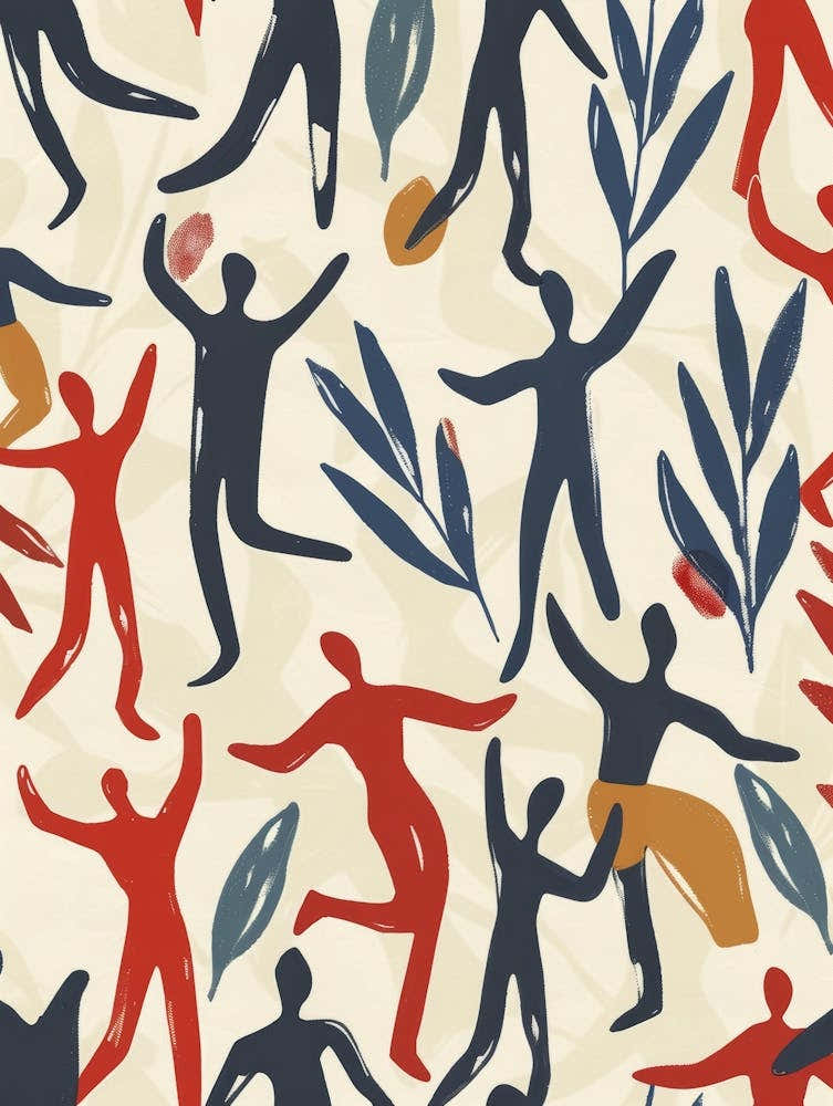 People Dancing Pattern