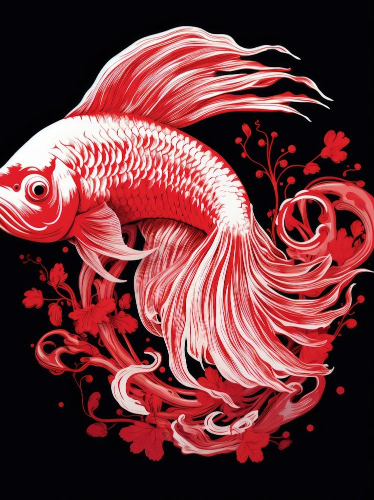 Chinese Betta Fish 1