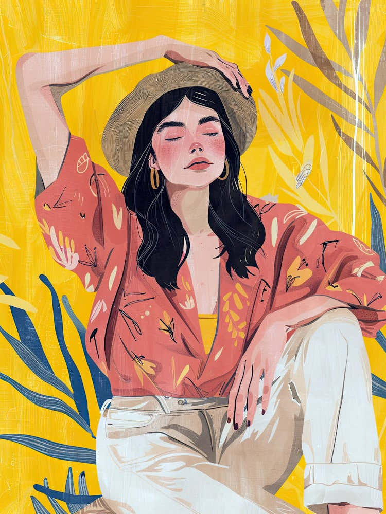 Kaleidoscope Waltz Of Vintage Flares