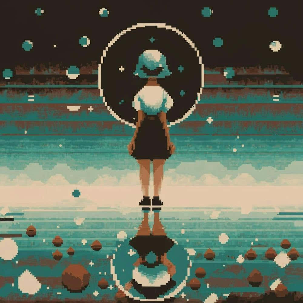 In A Minimalist And Binary Cubist Interpretation