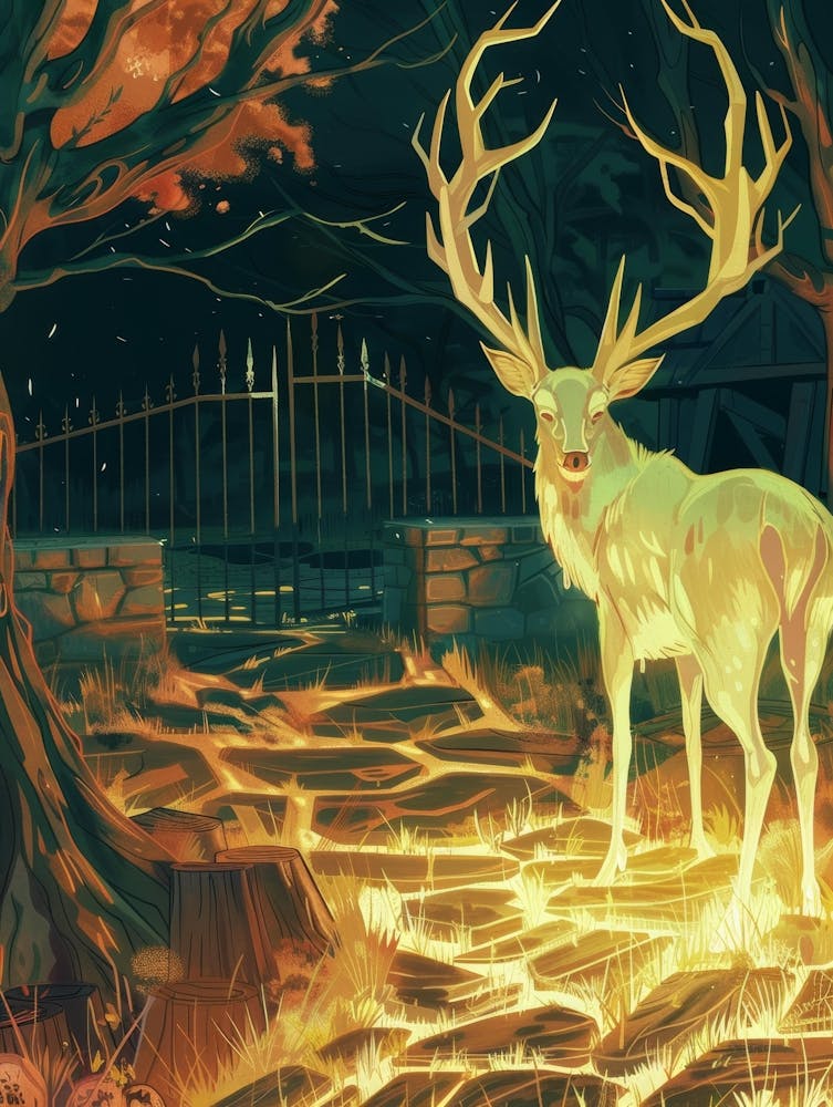 Deer In The Forest 24