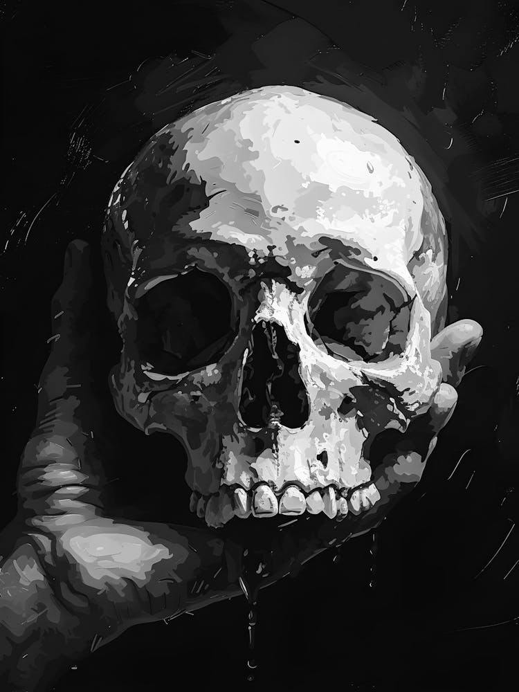 Skull In Hand
