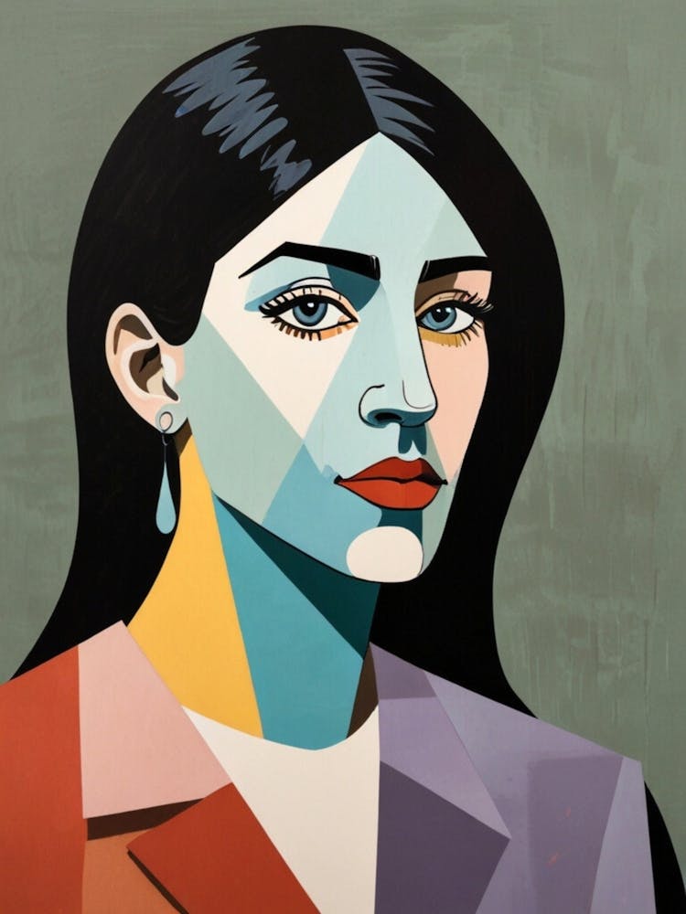 'A Woman With Blue Eyes'