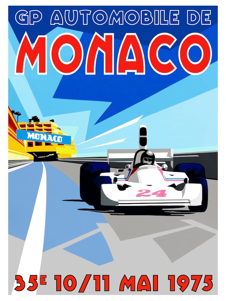 75 Monaco Gp James Hunt