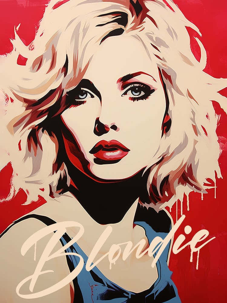 Blondie Pop Art