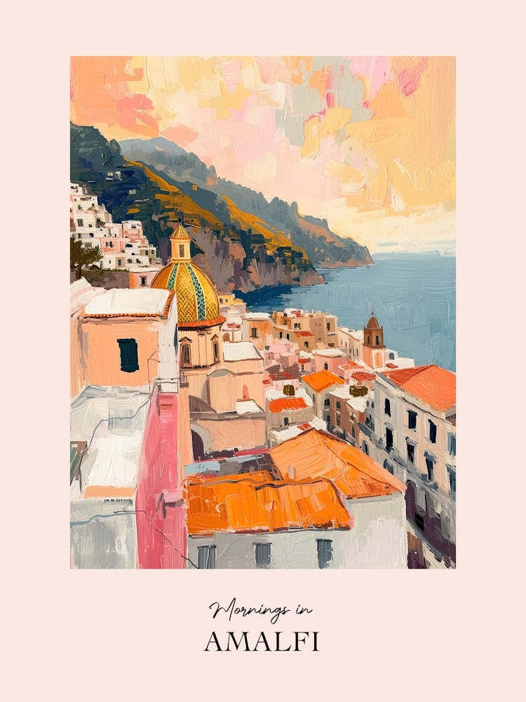 Mornings In Amalfi Rooftops Morning Skyline 4