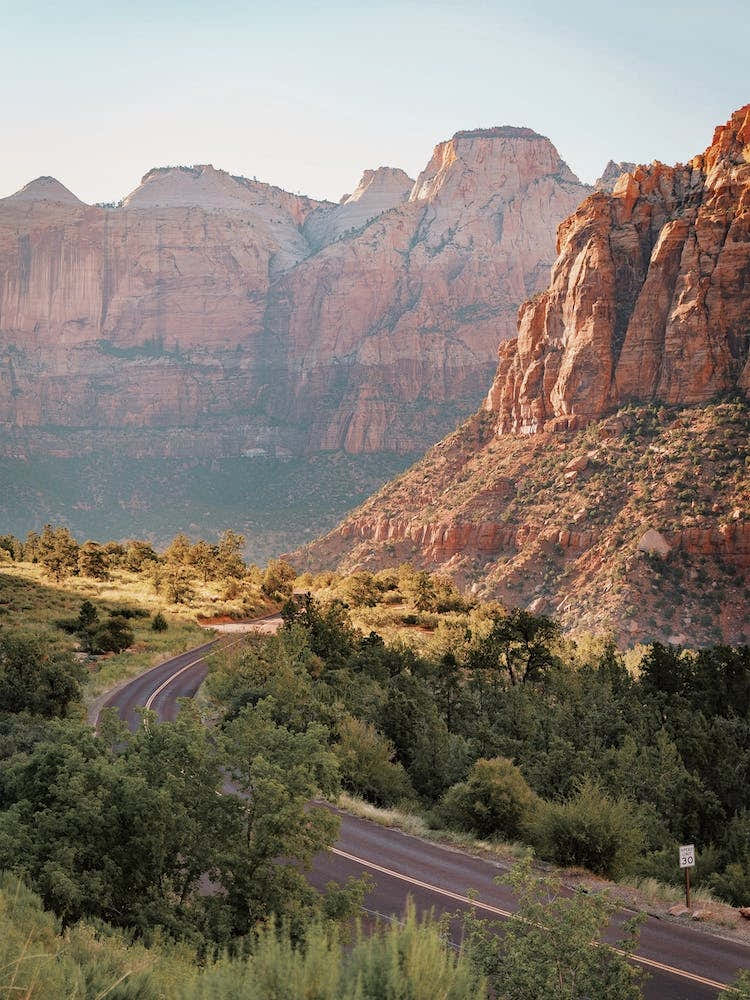 Drive Through Zion National Park