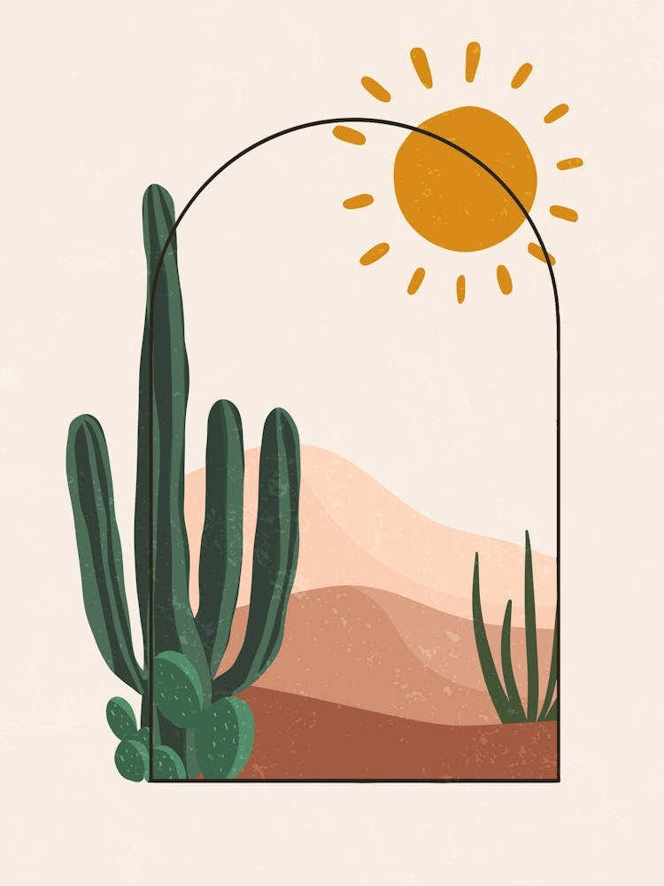 Cactus In The Desert 63