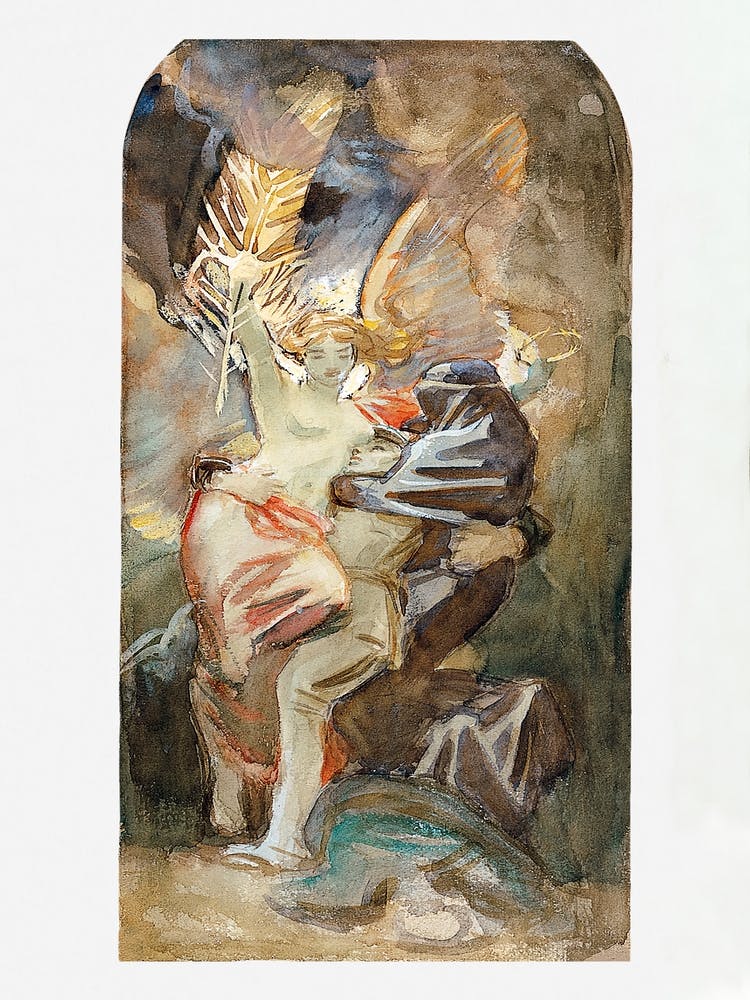 Study for Death and Victory (ca. 1921–1922), John Singer Sargent