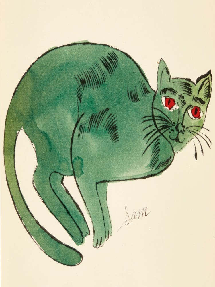 Green Cat