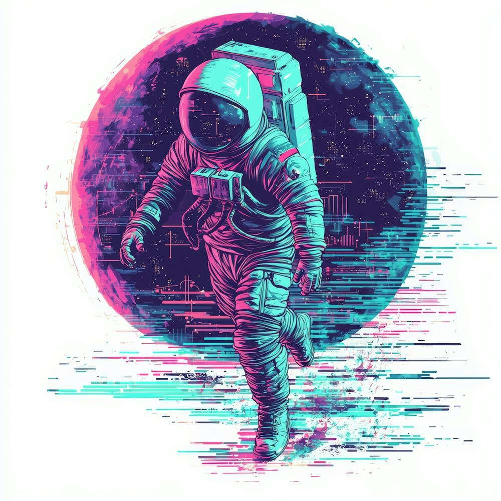 Astronaut In Space 21