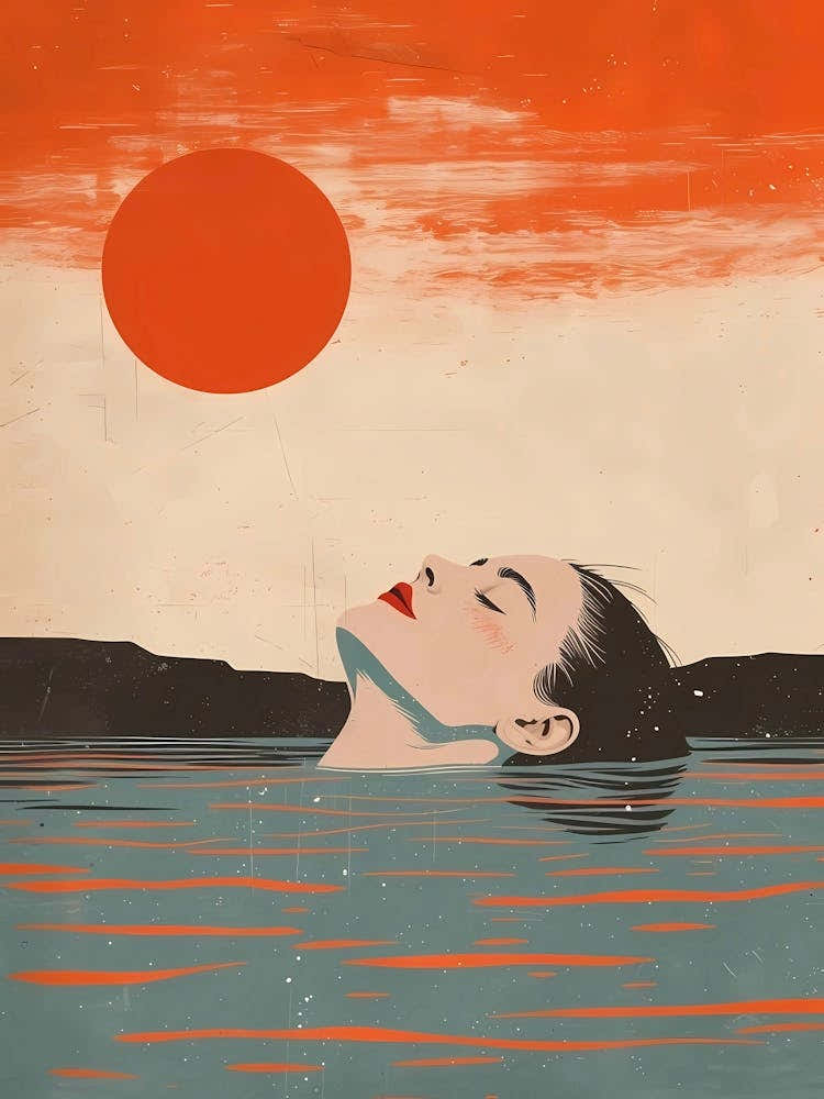 Woman In The Water 1