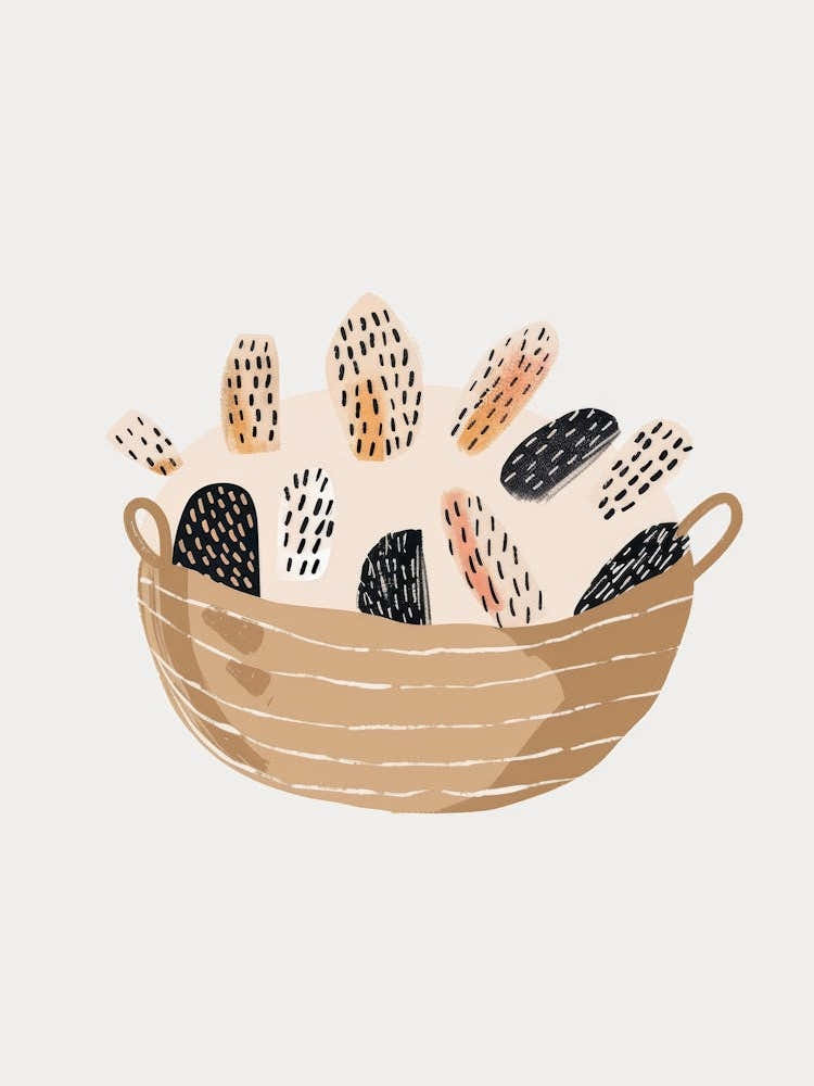 Illustration Of A Basket