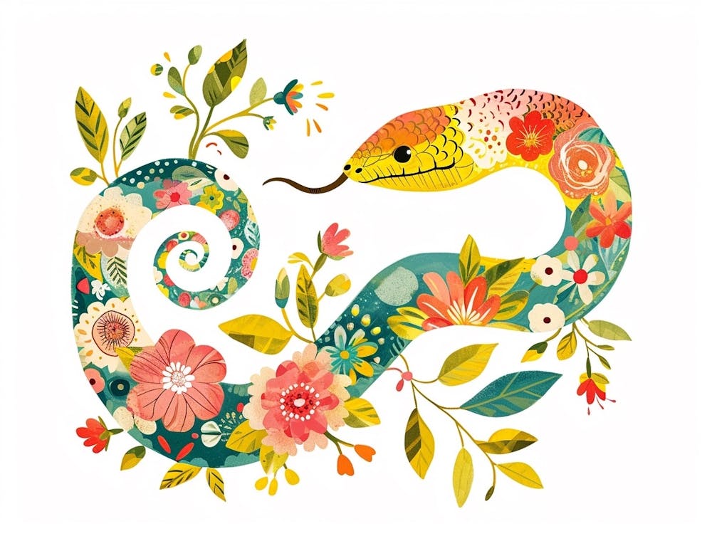Little Floral Snake 1