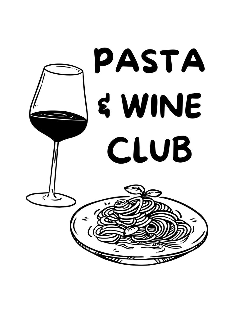 Black Pasta And Wine Club