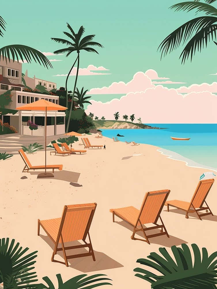 Anguilla 1 Travel Illustration