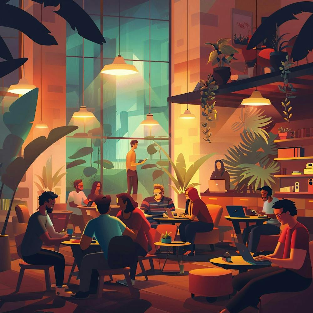 A Startup Incubator Lofi Illustration 1718666667 4