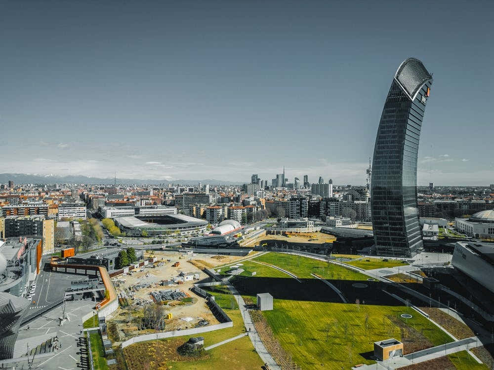 Milan, Italy Europe - City Landscape Skyline Travel Wall Art