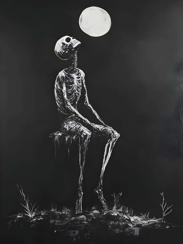 Skeleton In The Moonlight 3