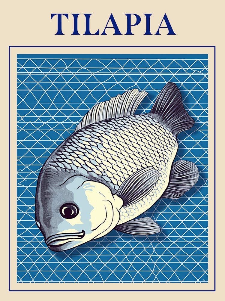 Tilapia Seafood Poster