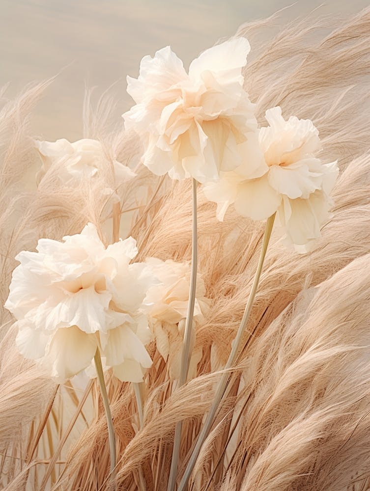 Boho Dried Flowers Daffodil 2