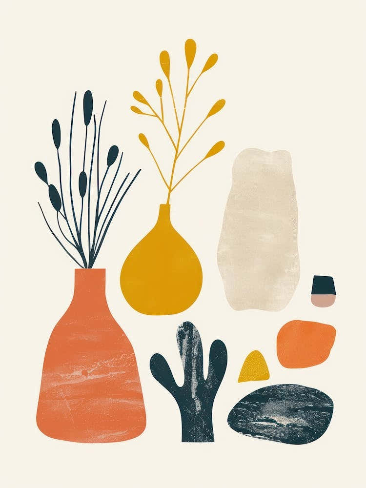 Cute Objects Abstract Collection 11