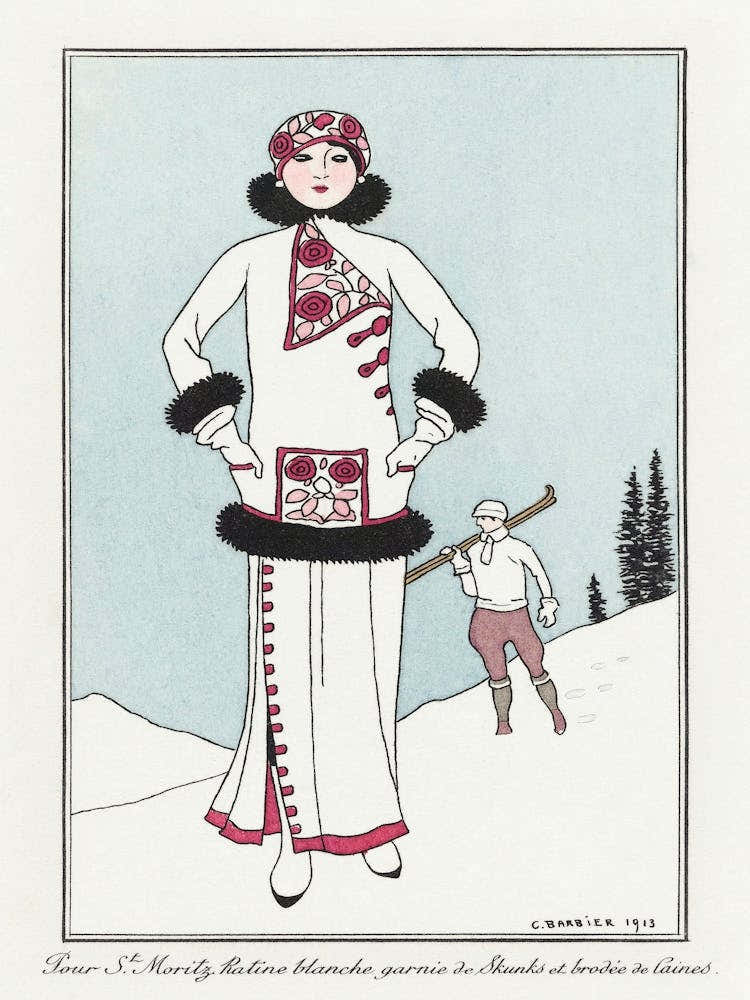 Costumes Parisiens No 7, George Barbier