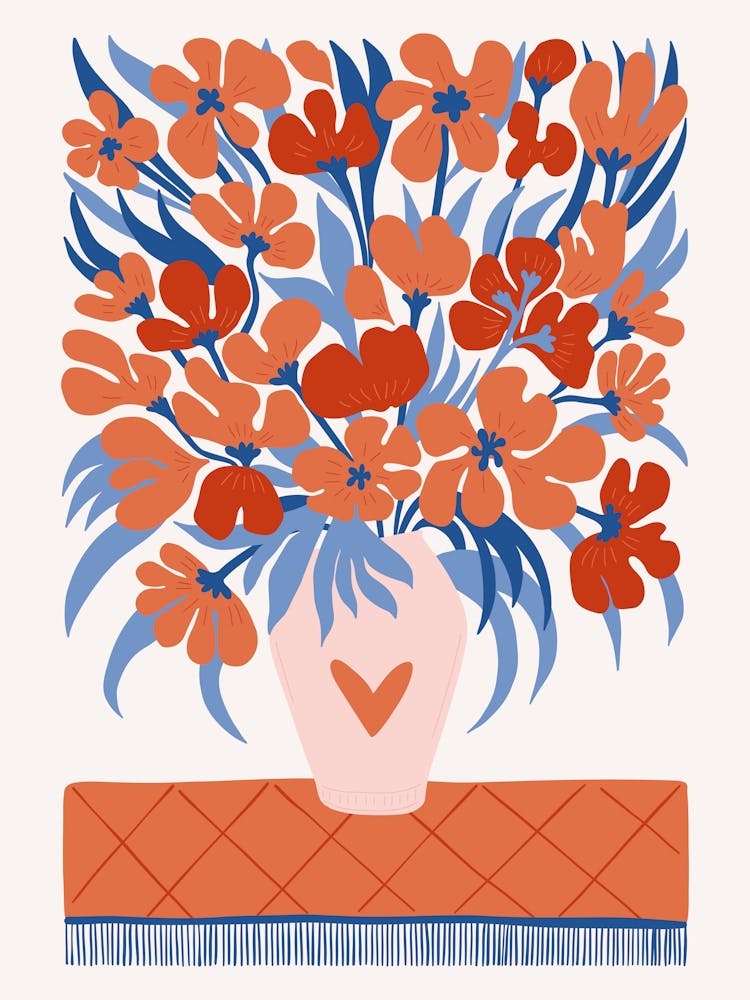 Flowers on Table