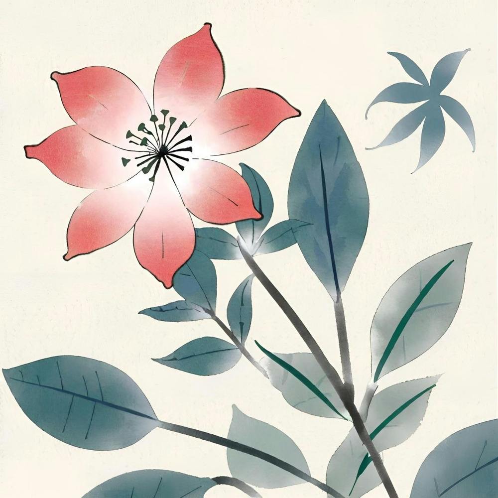 Chinese Flower Painting 1