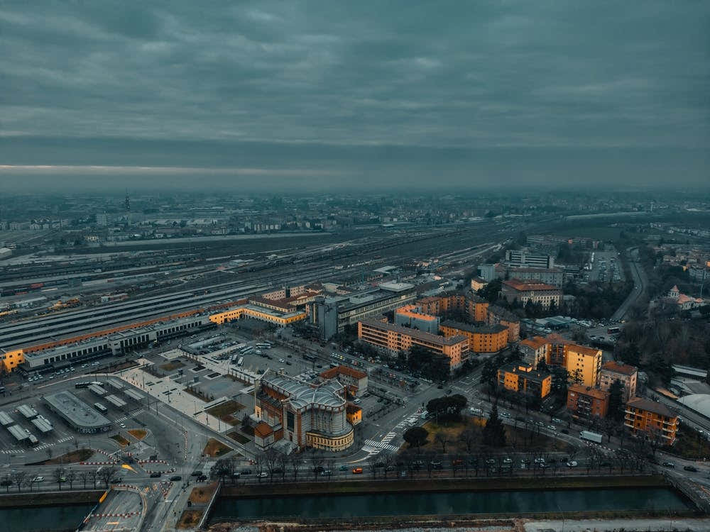 Verona, Italy Travel Aerial Photography.