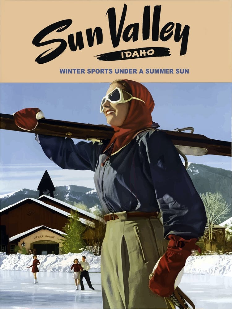 Sun Valley, Winter Sports Under Summer Sun