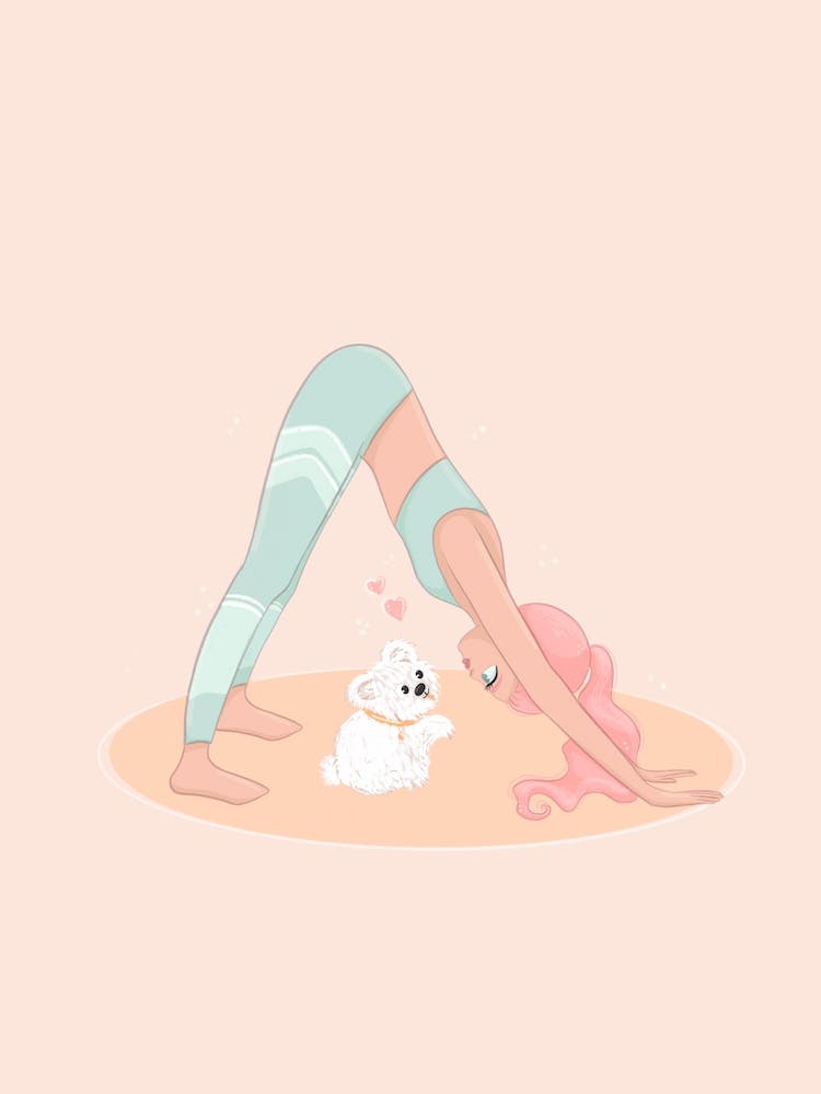 Downward Dog Yoga Pose