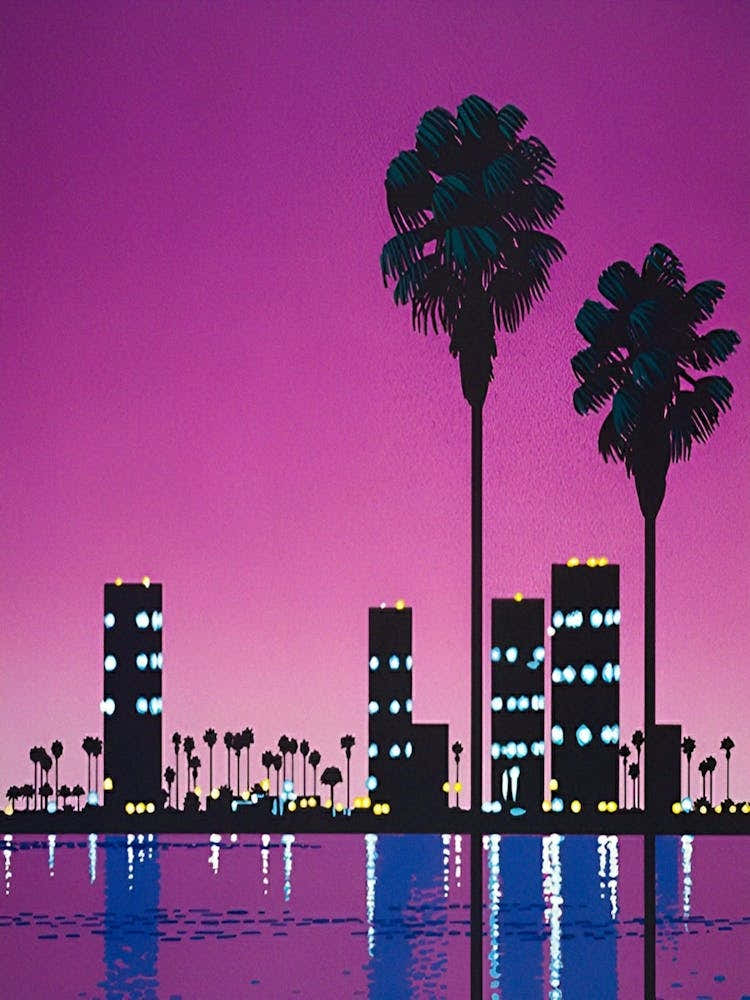 Hiroshi Nagai - City Pop At Night, Vaporwave