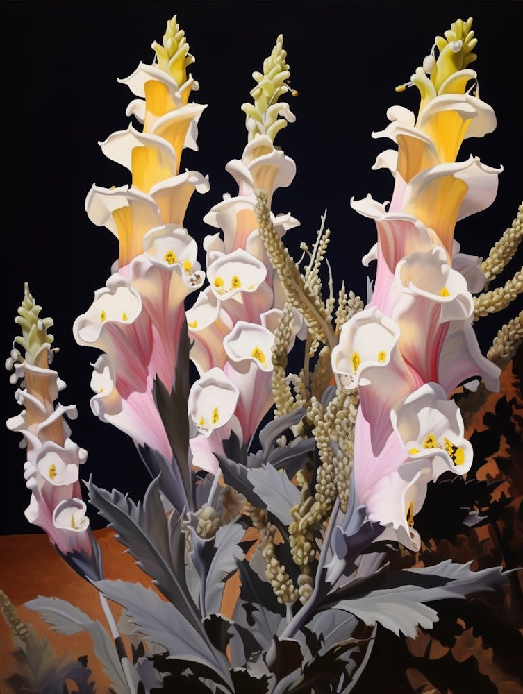 Foxglove 1 Flower Painting