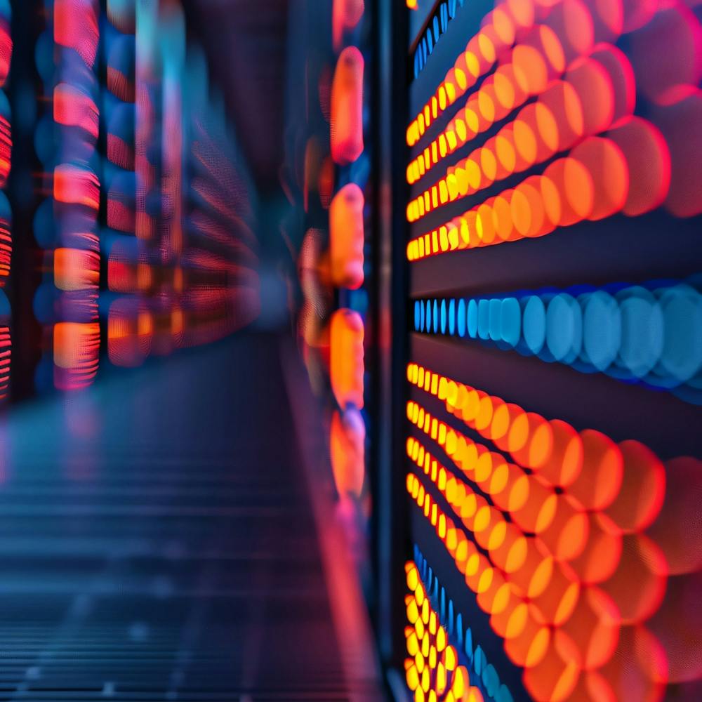 Data Center Stock Photo